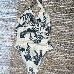 Floral One Piece Swimsuit